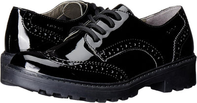 Geox J Casey G. N wingtip Lace Up leather heel Shoes