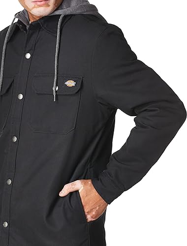 Dickies Duck Shirt Hooded With Quilted Lining Cargo Jacket