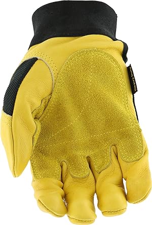 Stanley Razor Premium Gripper Utility Black/Yellow,Gloves