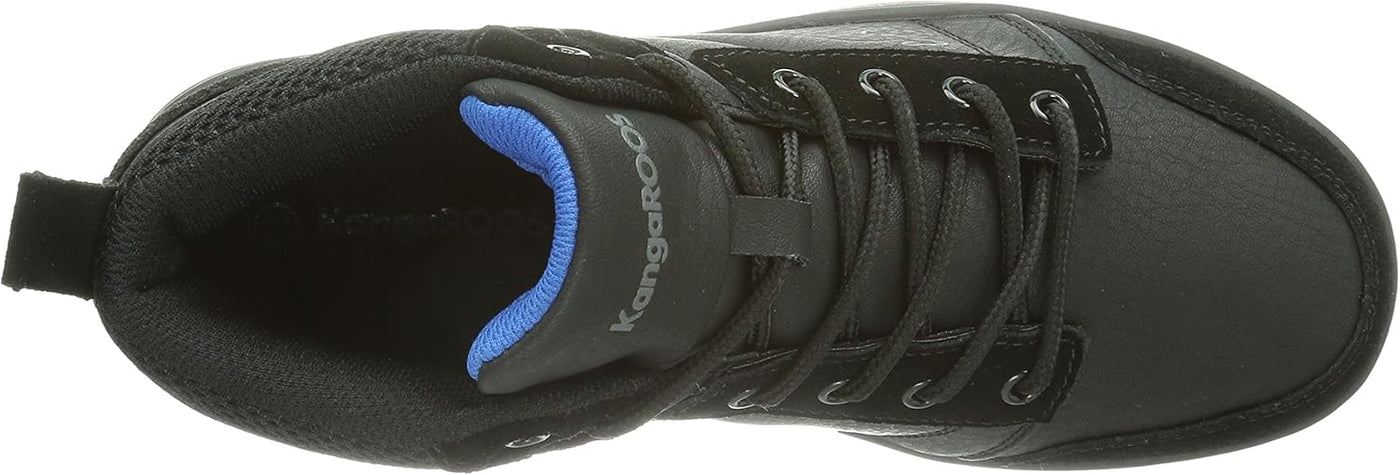 Kangaroos Skye Black/Grey Boys Trainer