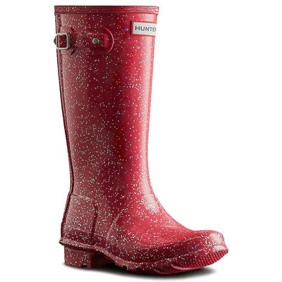 Hunter Big Kids Giant Glitter Children Wellingtons