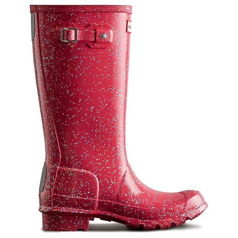 Hunter Big Kids Giant Glitter Children Wellingtons