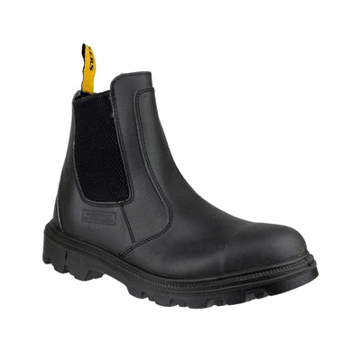 Amblers Safety Extra Fit Black Steel Toe Lightweight Working Boots