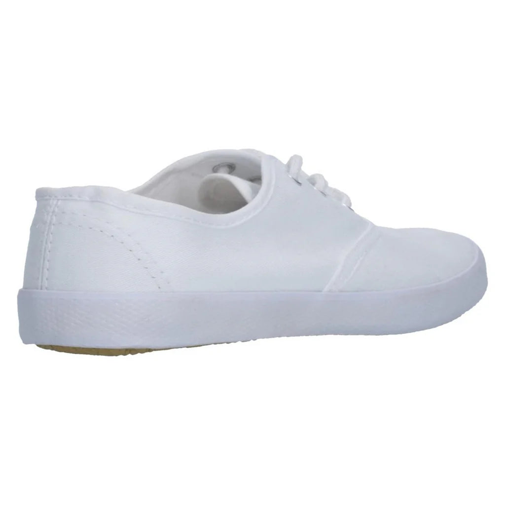 Group Five White Small Women's Plimsolls