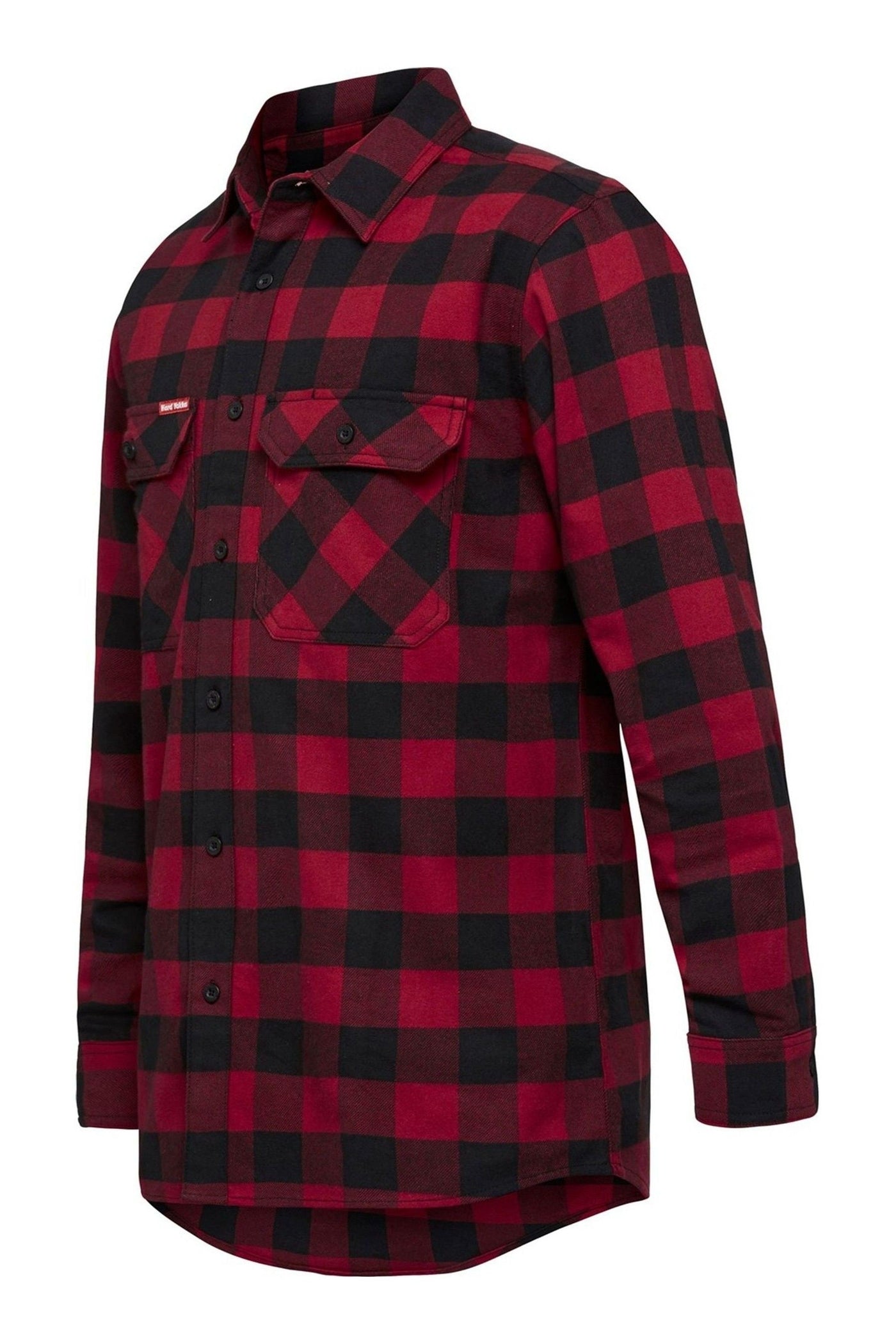 Hard Yakka Check Flannel Long Sleeve Shirt