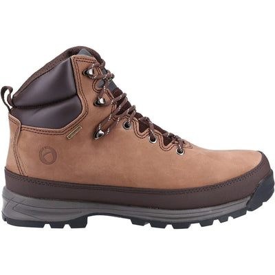 Cotswold Sudgrove Mens Leather Lace Up Hiking Brown Boot