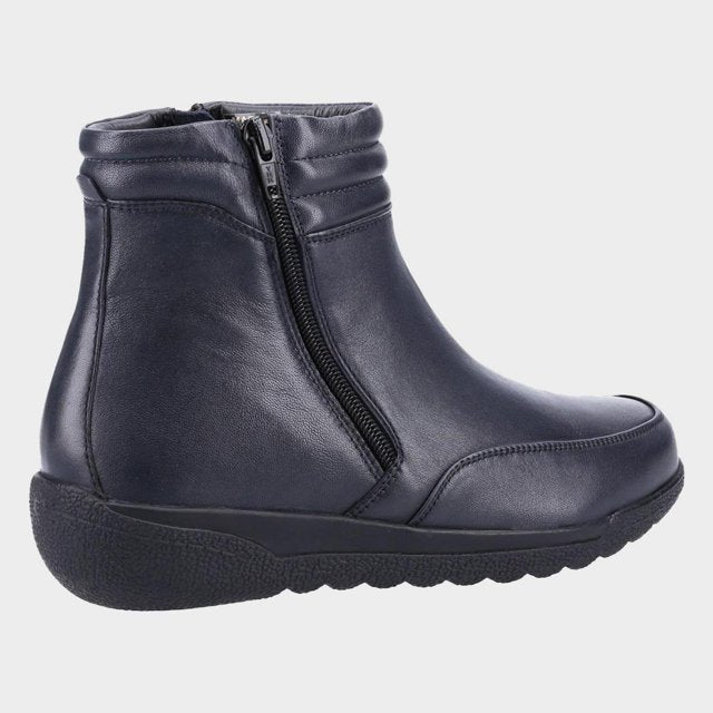 Fleet & Foster Morocco Twin Zip Casual Fashion Wide Fit Boot