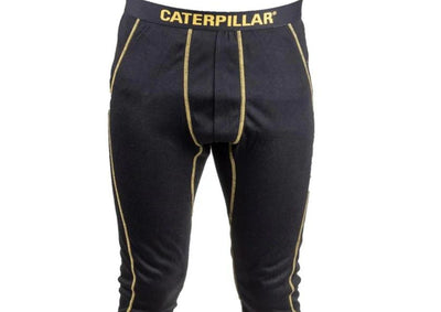 Caterpillar Black Thermal Long Underwear Comfort Jon Pants for Men