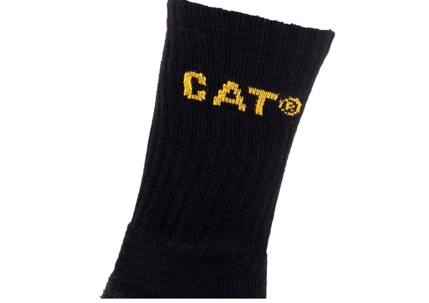 Caterpillar Black Premier Men's Work Accident Sock