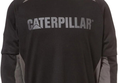 Caterpillar Expedition Tee Shirt Long Sleeve Black