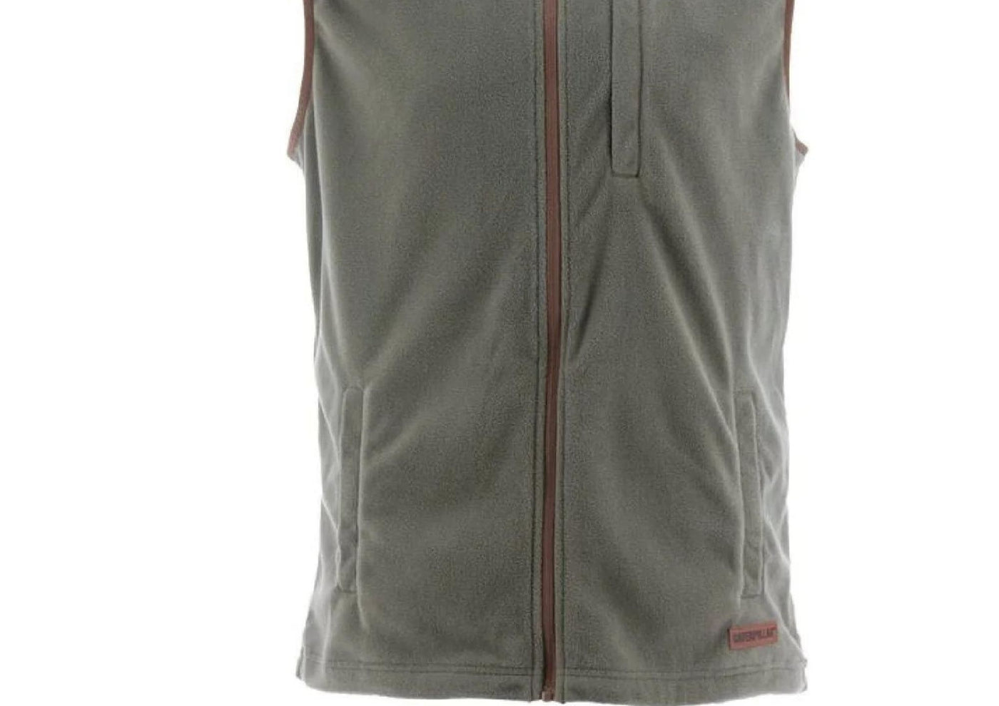 Caterpillar Men's Weather Ag Tech Pockets Fleece Vest