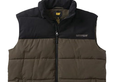 Caterpillar Body Warmer / Quilted Insulated Vest