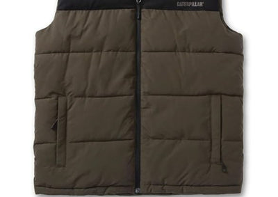 Caterpillar Body Warmer / Quilted Insulated Vest