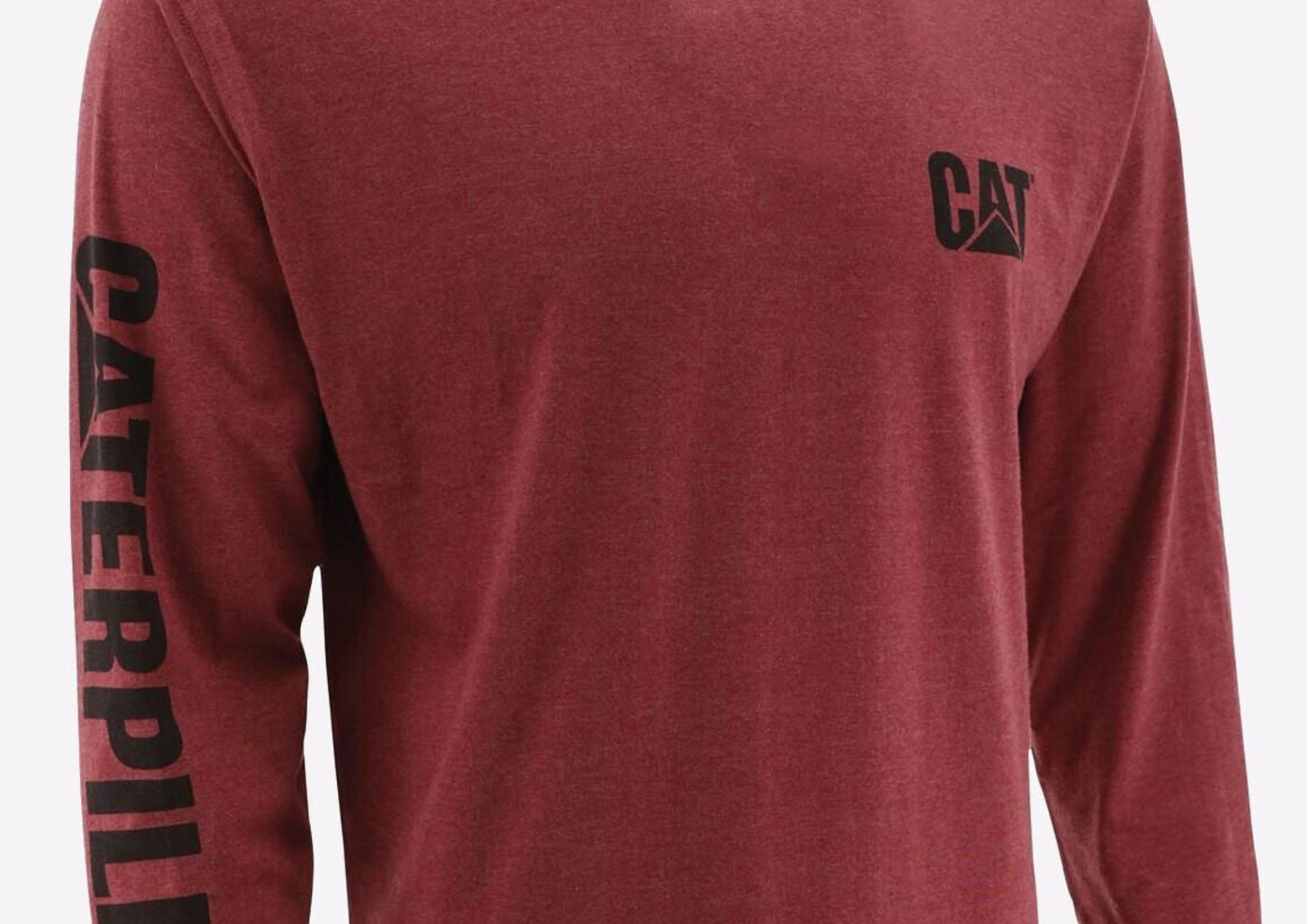 Caterpillar Trademark Banner Long Sleeved T-shirt