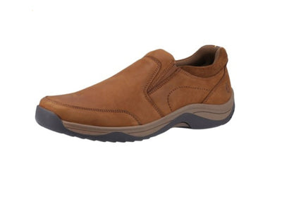 Hush Puppies Donald Slip on Leather Upper Shoes