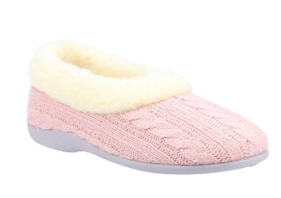 Fleet & Foster Sarina Plush Memory Foam Slippers