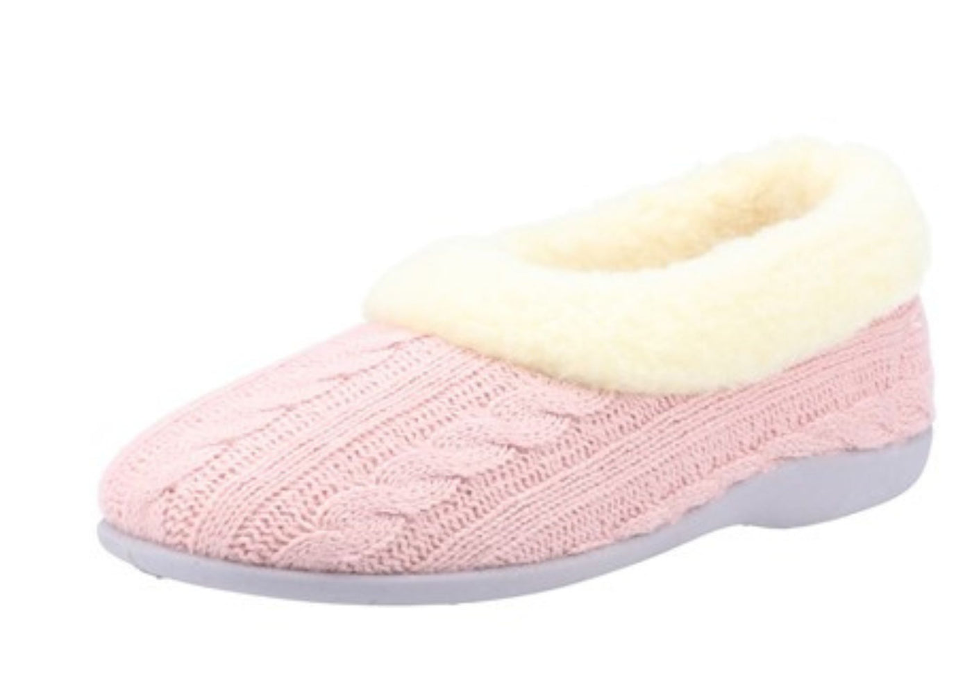 Fleet & Foster Sarina Plush Memory Foam Slippers