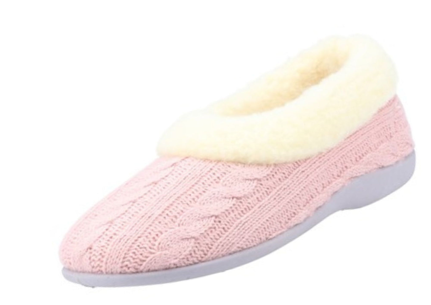 Fleet & Foster Sarina Plush Memory Foam Slippers