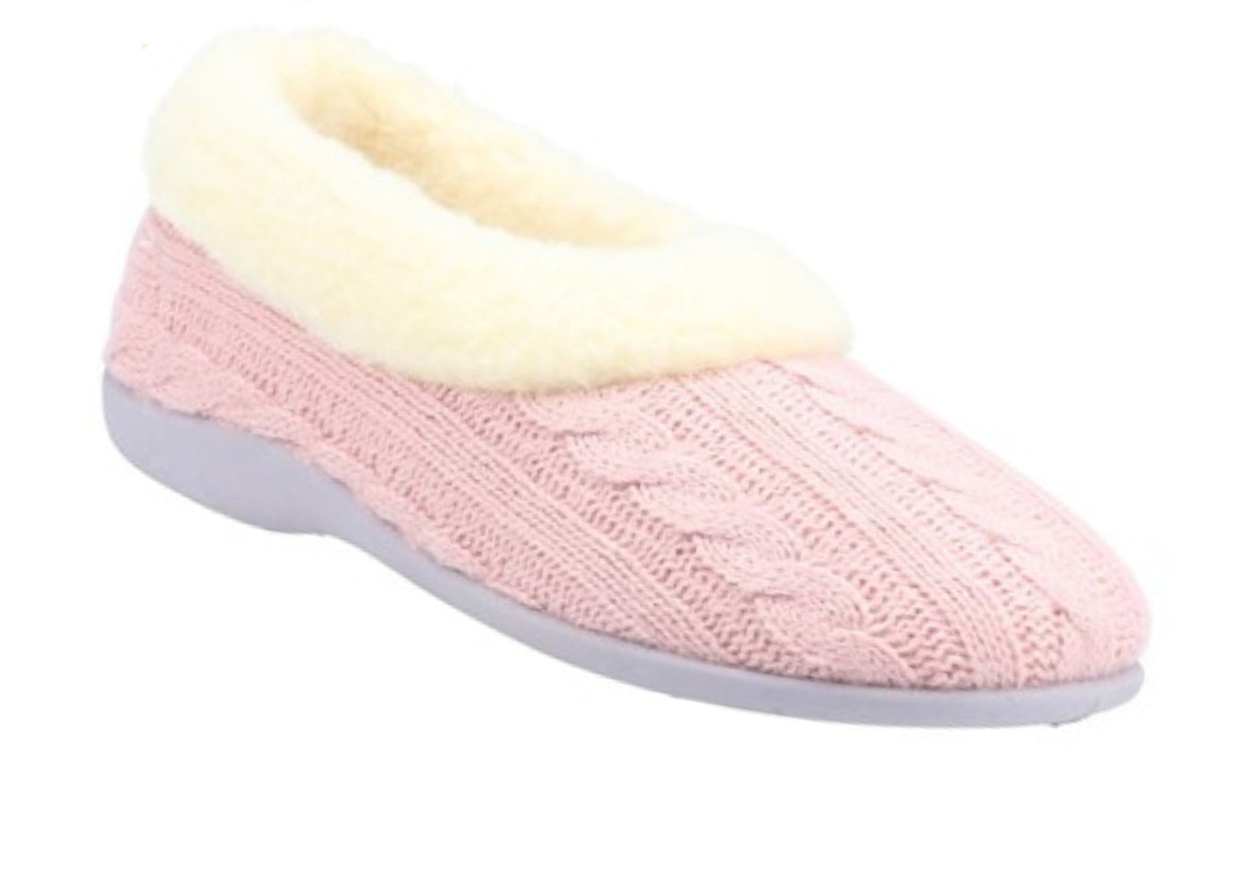 Fleet & Foster Sarina Plush Memory Foam Slippers