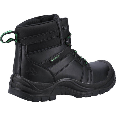 Amblers Safety Oak S1p Leather Mens Black Boots