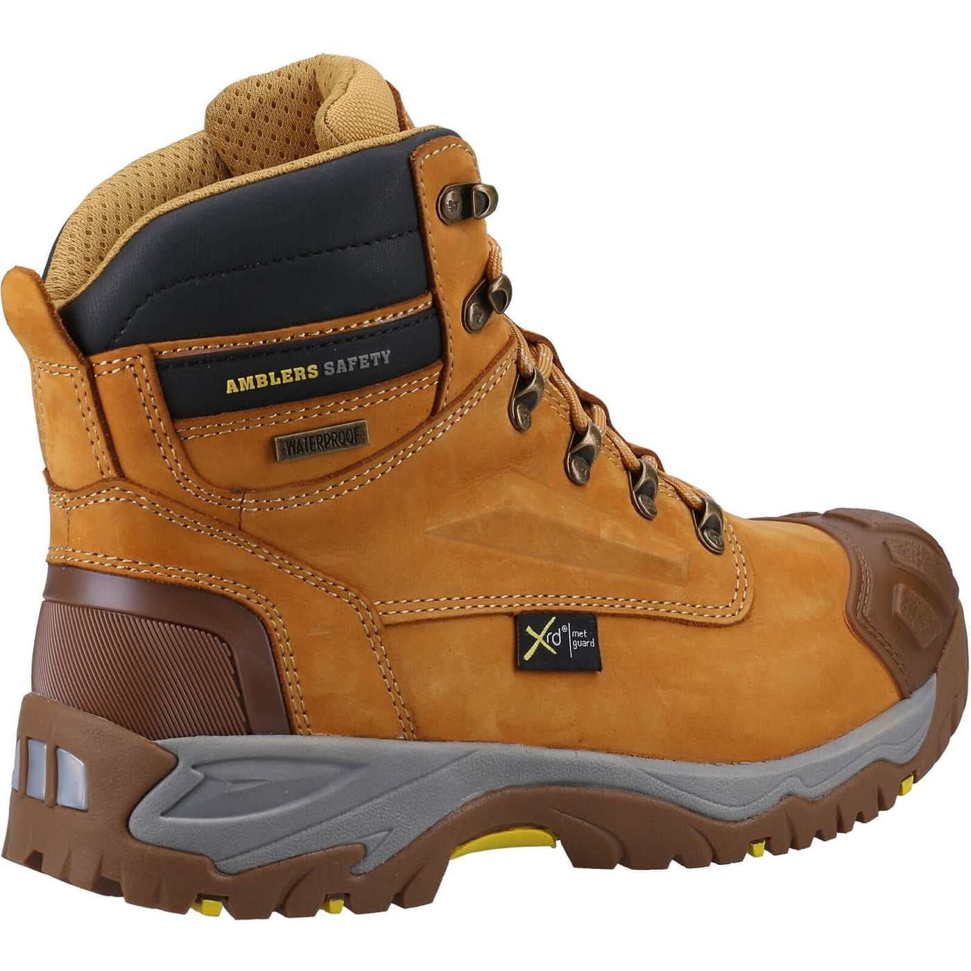 Footsure S3 Waterproof Metatarsal Men's Honey Boot