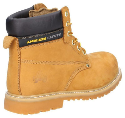 Amblers Safety Goodyear Leather Upper Honey Boot