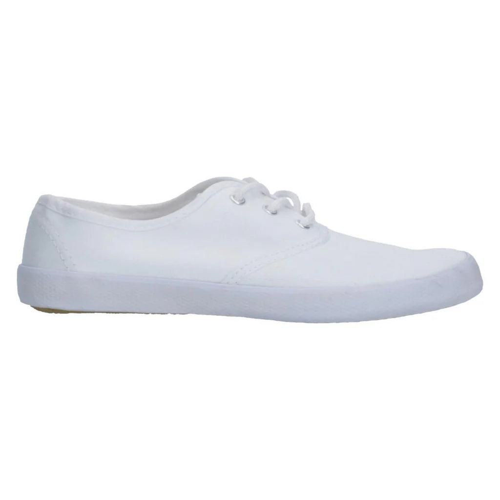 Group Five Women's White Small Plimsoll