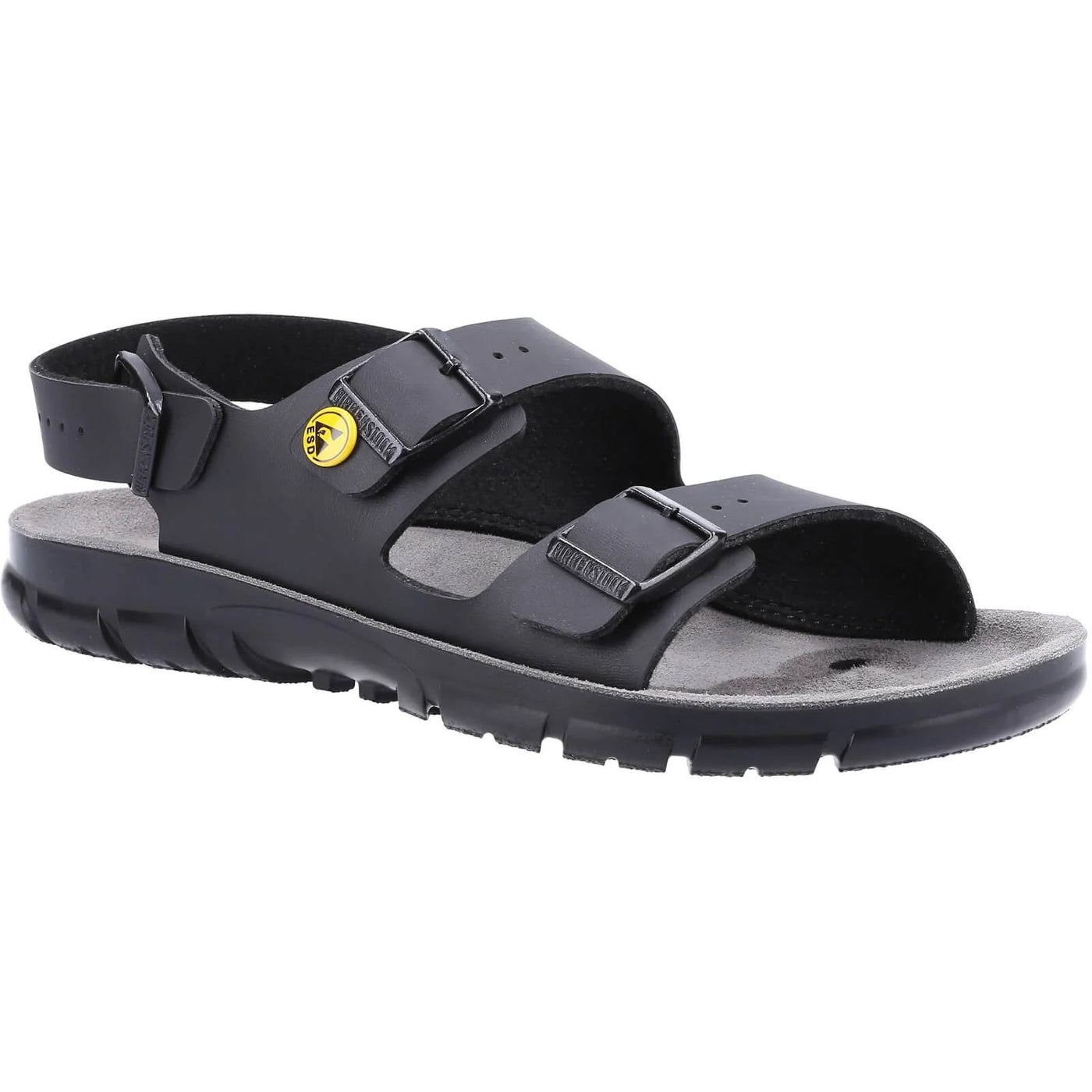 Birkenstock Kano Men's Black Leather Sandals