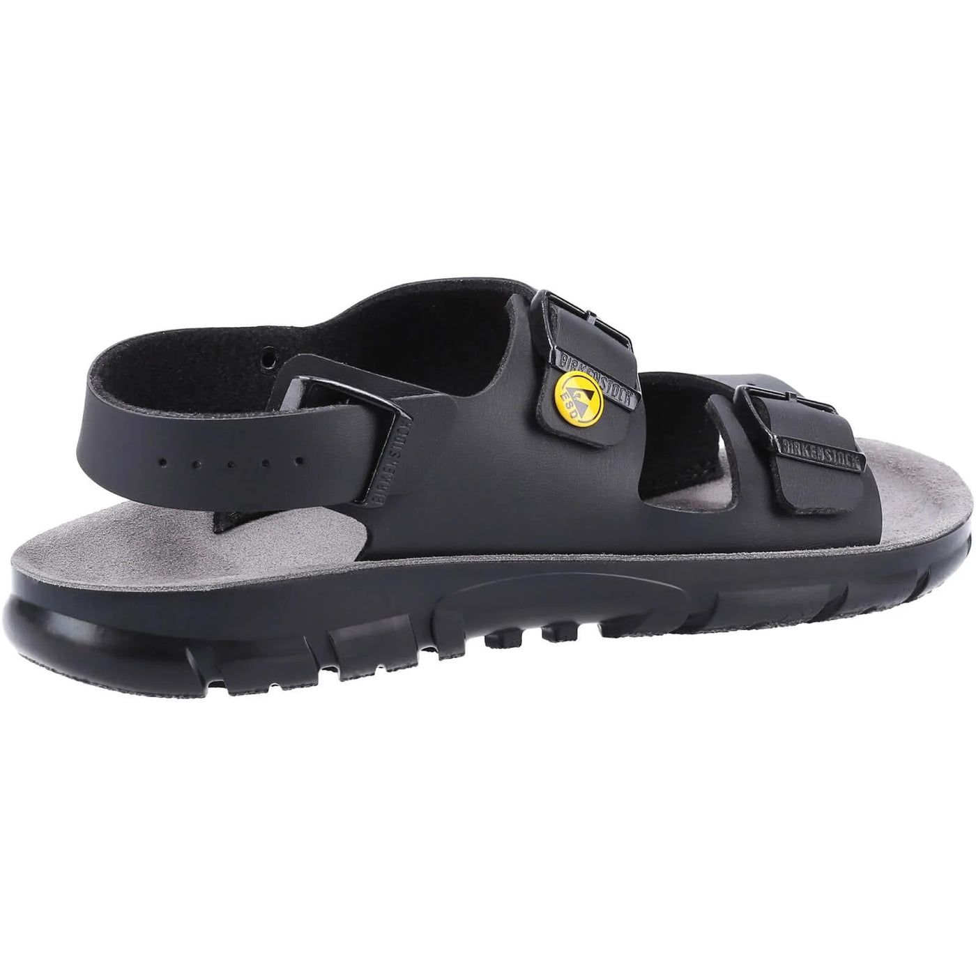 Birkenstock Kano Men's Black Leather Sandals