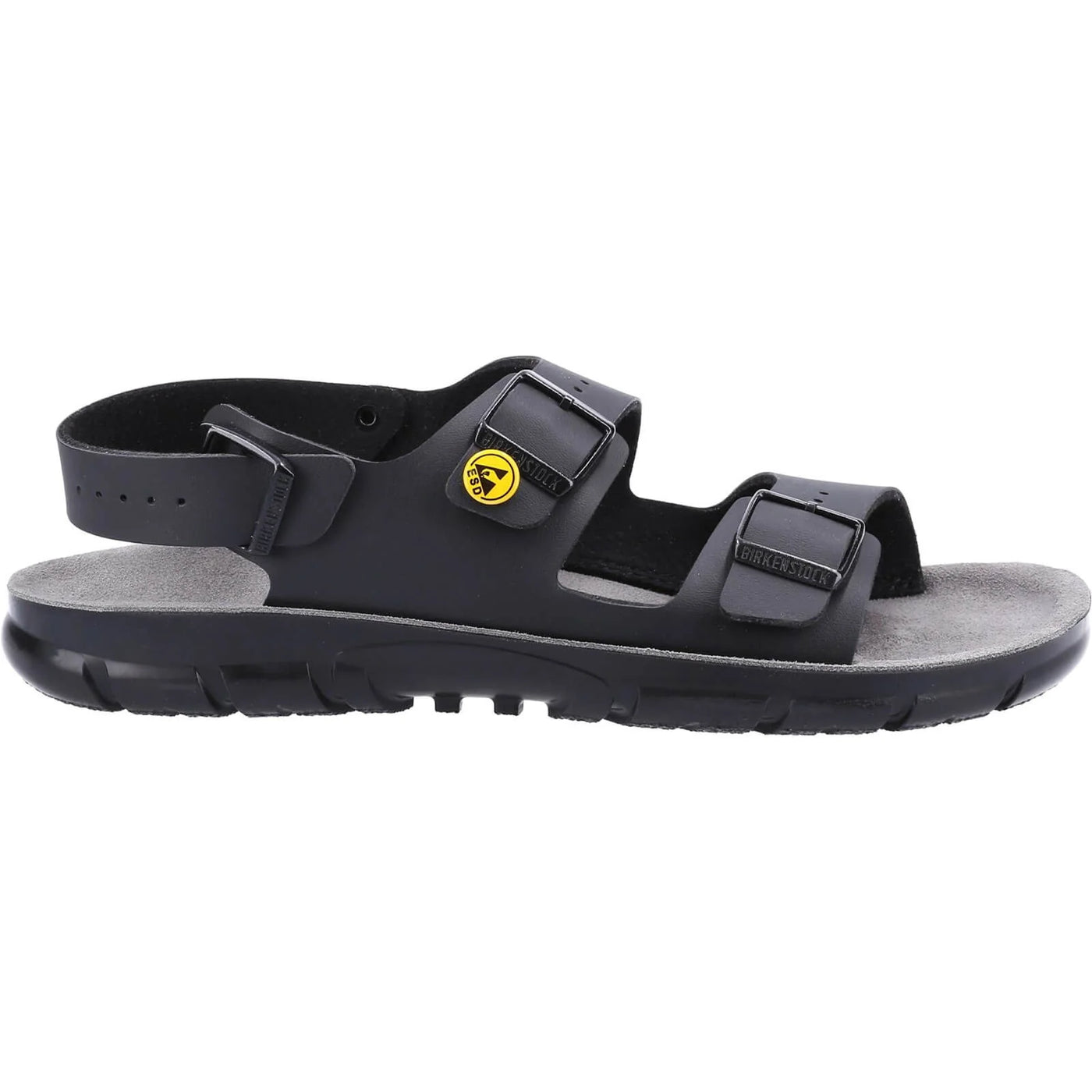 Birkenstock Kano Men's Black Leather Sandals