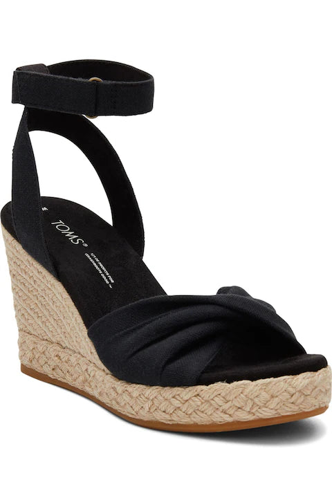 Toms Marisela Women's Wedge Ankle Strap Heeled Sandal