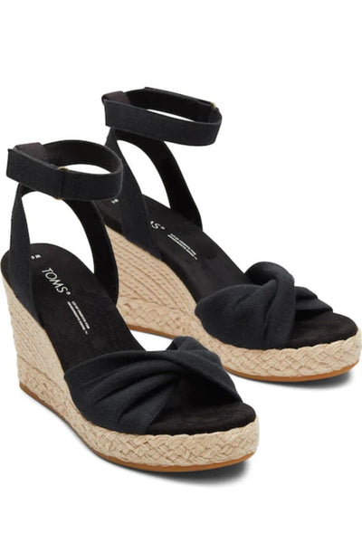 Toms Marisela Women's Wedge Ankle Strap Heeled Sandal