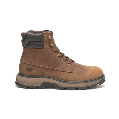 Caterpillar Men's Exposition 6" Brown Safety Boots