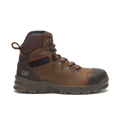 Caterpillar Accomplice Brown Waterproof Safety Boot