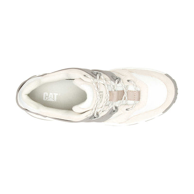 Caterpillar Lifestyle Birch/Bright White Reactor Lace-Up Shoes