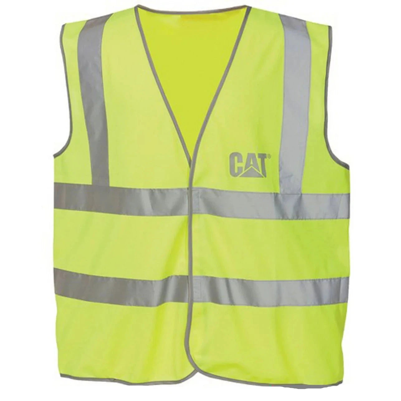 Caterpillar Hi Visibility Sleeveless Strip Casual Vest