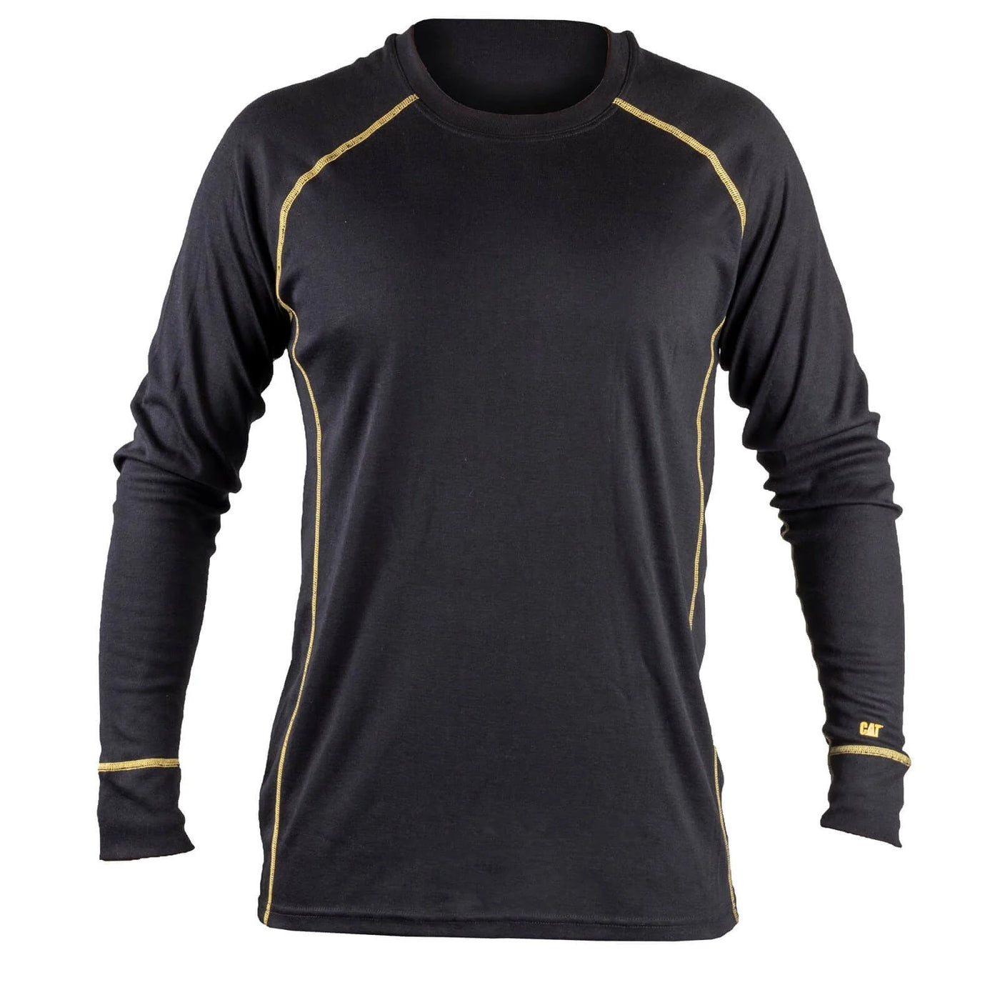 Caterpillar Thermal Long Sleeve Tee Shirt Black