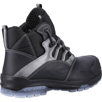 Cofra Men's Modigliani Safety Work Boots Black/Grey