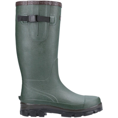 Cotswold Grange Neoprene Classic Wellington Green Boots