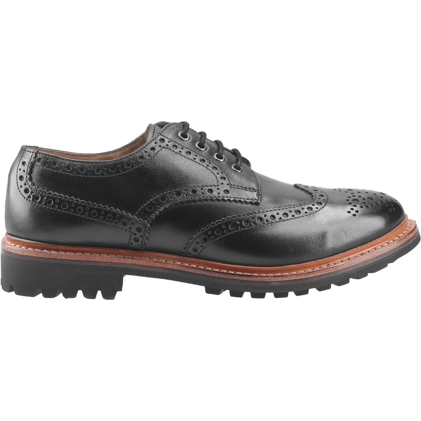 Cotswold Quenington (Commando) Brogue Shoe