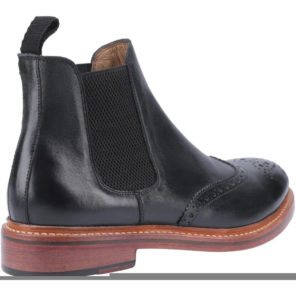 Cotswold Siddington Leather Mens Slip On Leather Ankle Boot