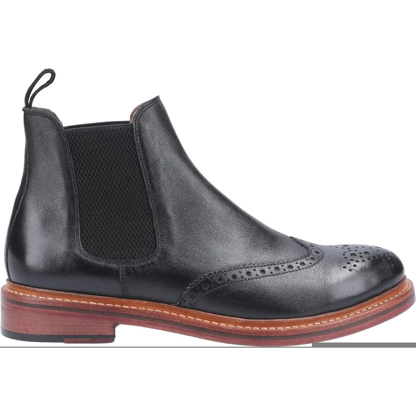 Cotswold Siddington Leather Mens Slip On Leather Ankle Boot