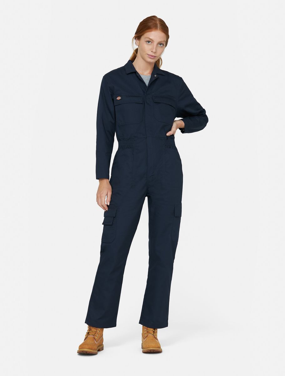 Dickies Everyday Coverall Everyday Womens Practical Utility Multi-Pocket