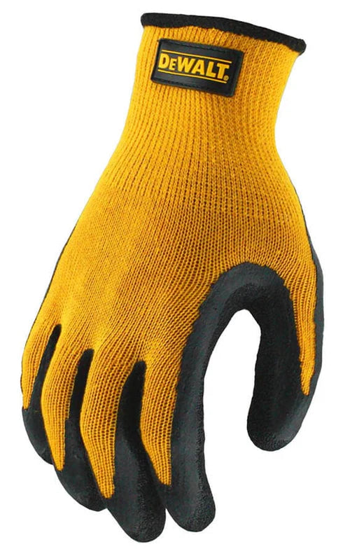 Dewalt Textured Rubber Coated Gripper Glove