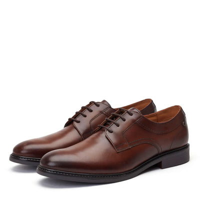 Base London Drake Waxy Derby Shoe