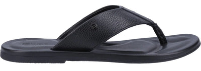 Dune Freds Black Sandal