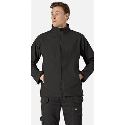 Dickies Softshell Waterproof Softshell Lightweight Unisex Work Coat Mens Jacket