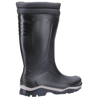 Dunlop Blizzard Winter Wellington Black Boot