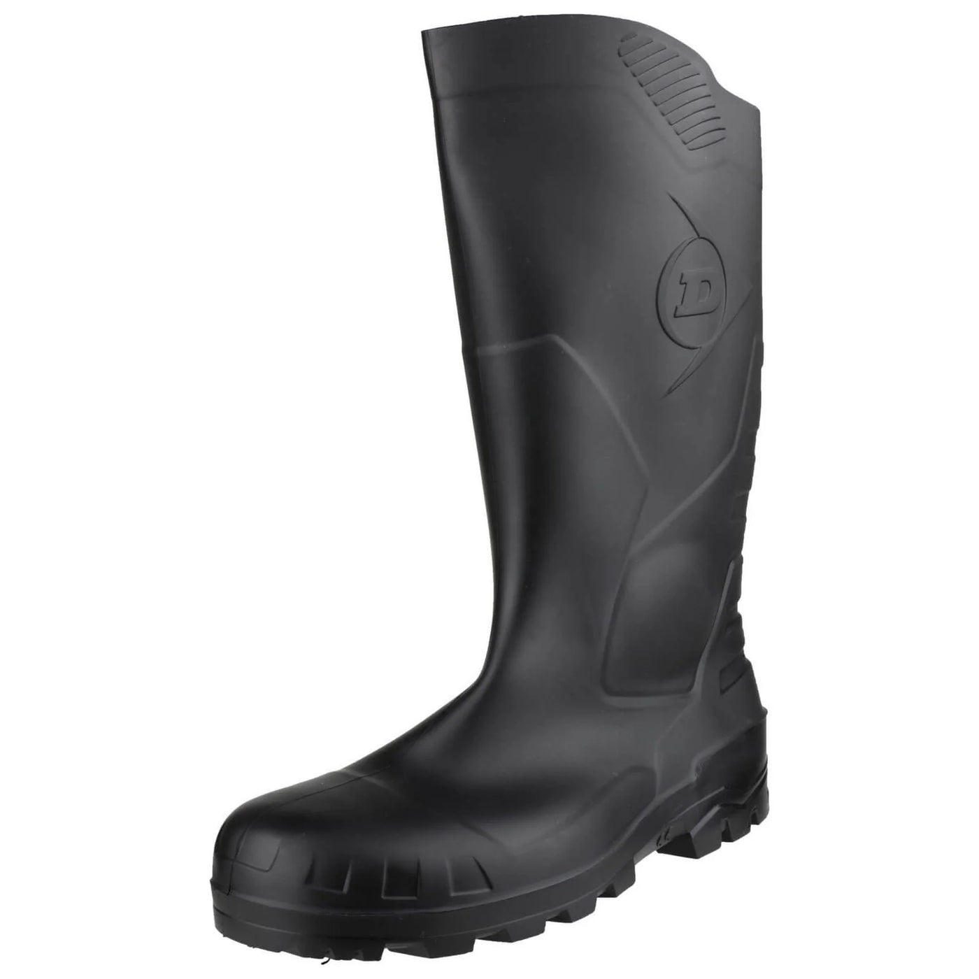 Dunlop Devon Black Safety Wellington Boots