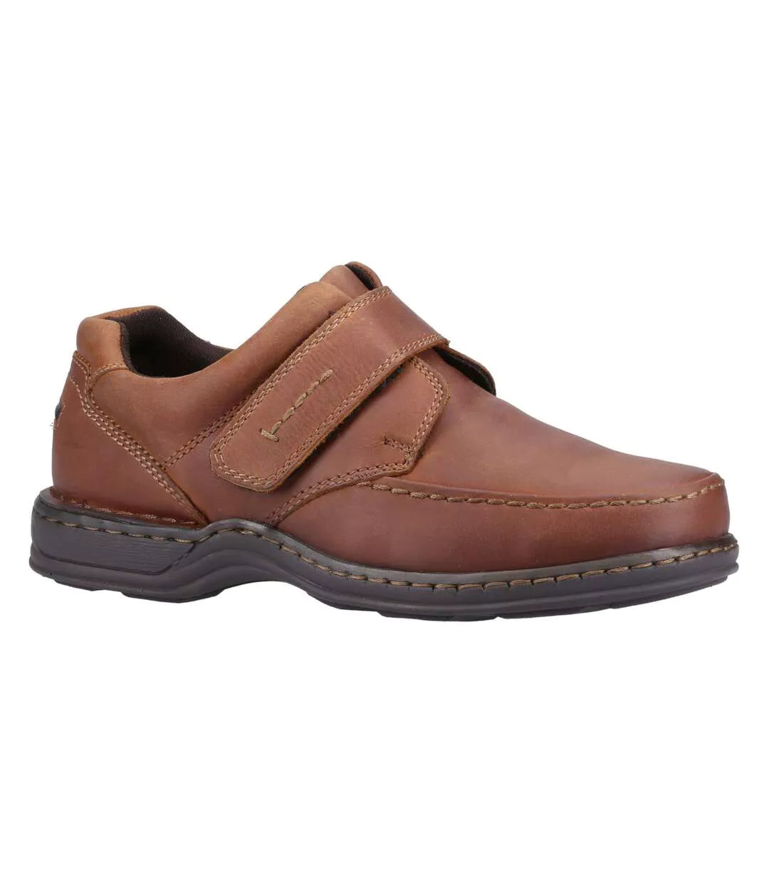 Hush Puppies Roman Touch Fastening Men Real Leather Shoes